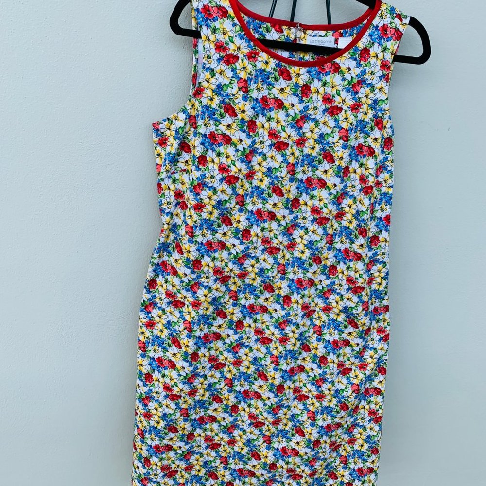 LIZ CLAIBORNE Women's Dress 100% cotton Size 14 - Picture 2 of 11